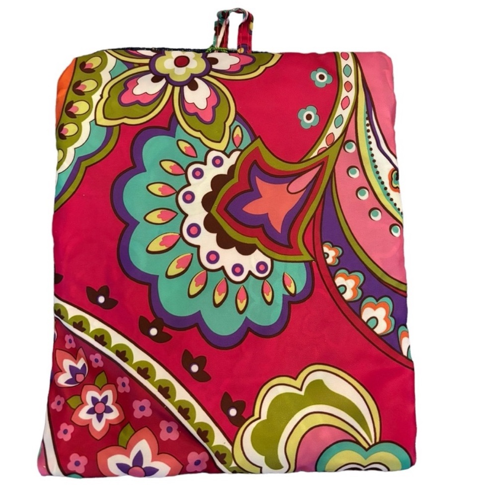 Vera Bradley Pink Swirls Tote in a Pouch